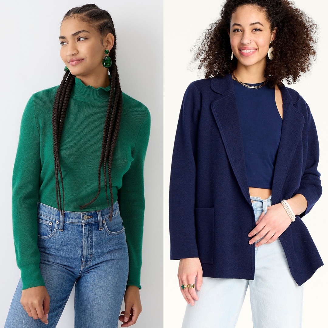 J.Crew Labor Day Sale Score T Shirts Sweaters More Starting at 3